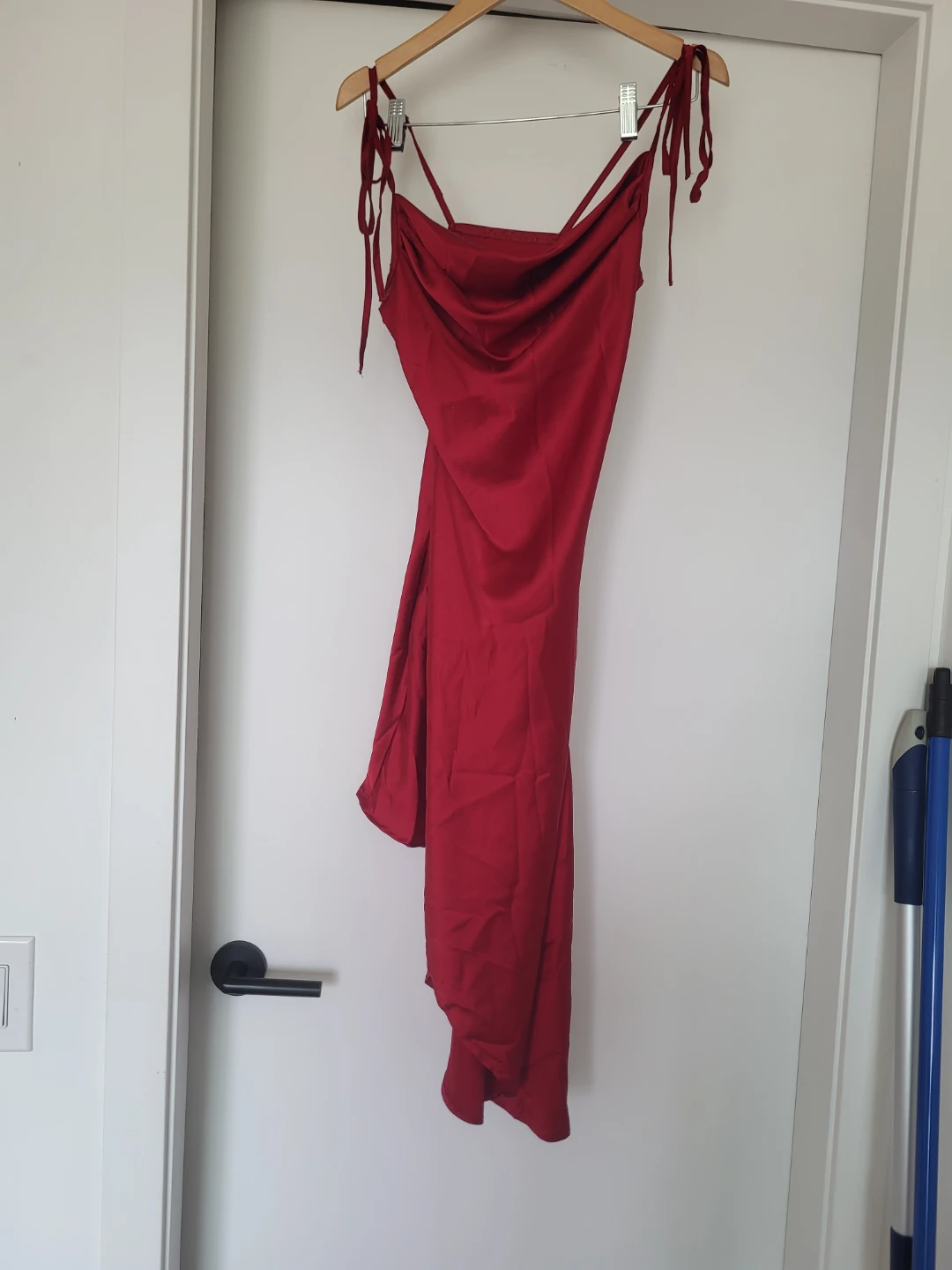 Red Asymmetrical dress