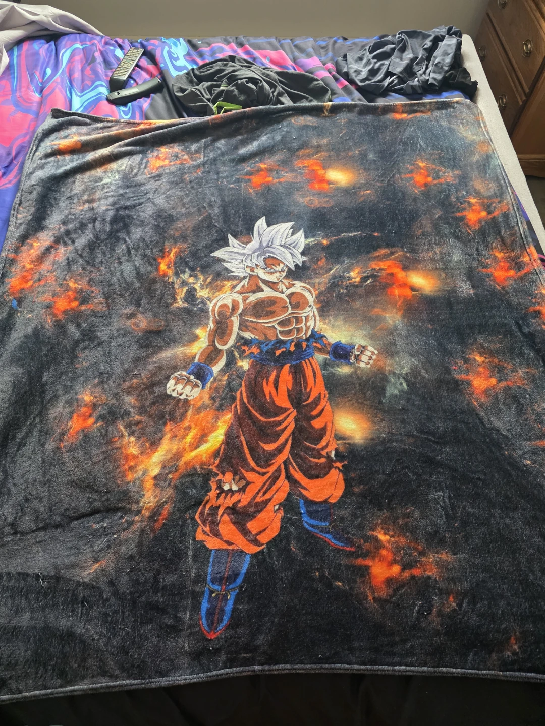 Dragon Ball Z Fleece Throw Blanket