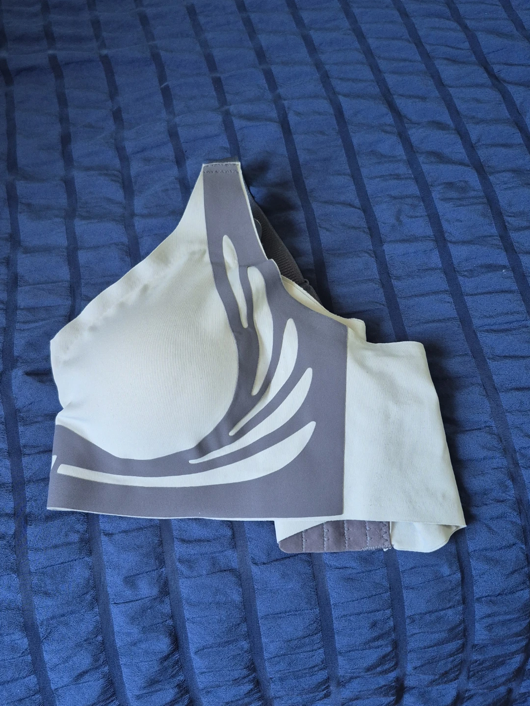 BN)Sports Bra Size M/M White/Grey
