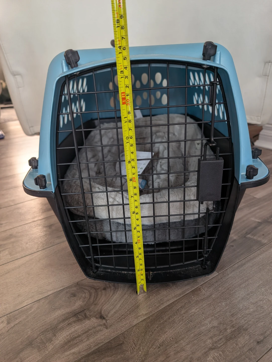 Blue Pet Carrier with Bed - photo 4