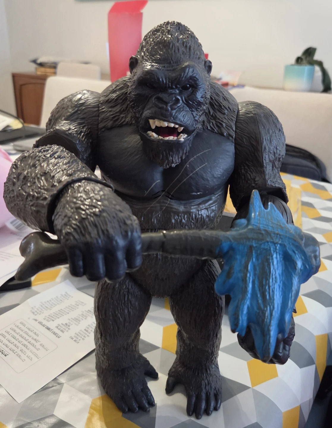 King Kong and Godzilla Action Figures