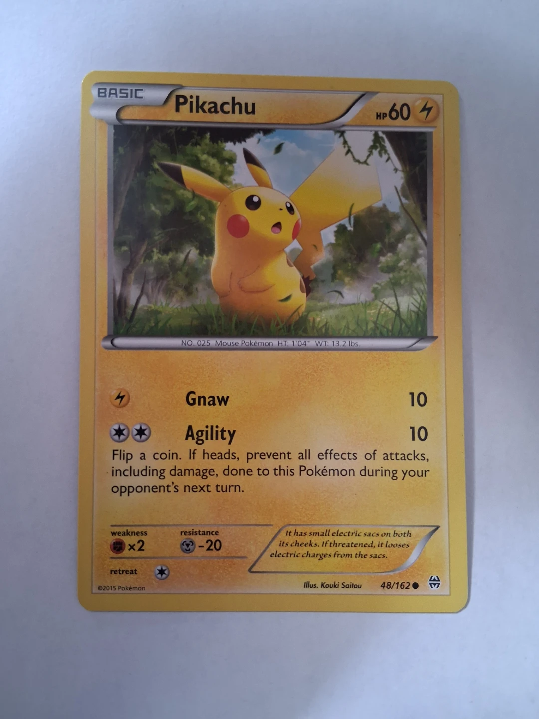Pokémon Pikachu Trading Card