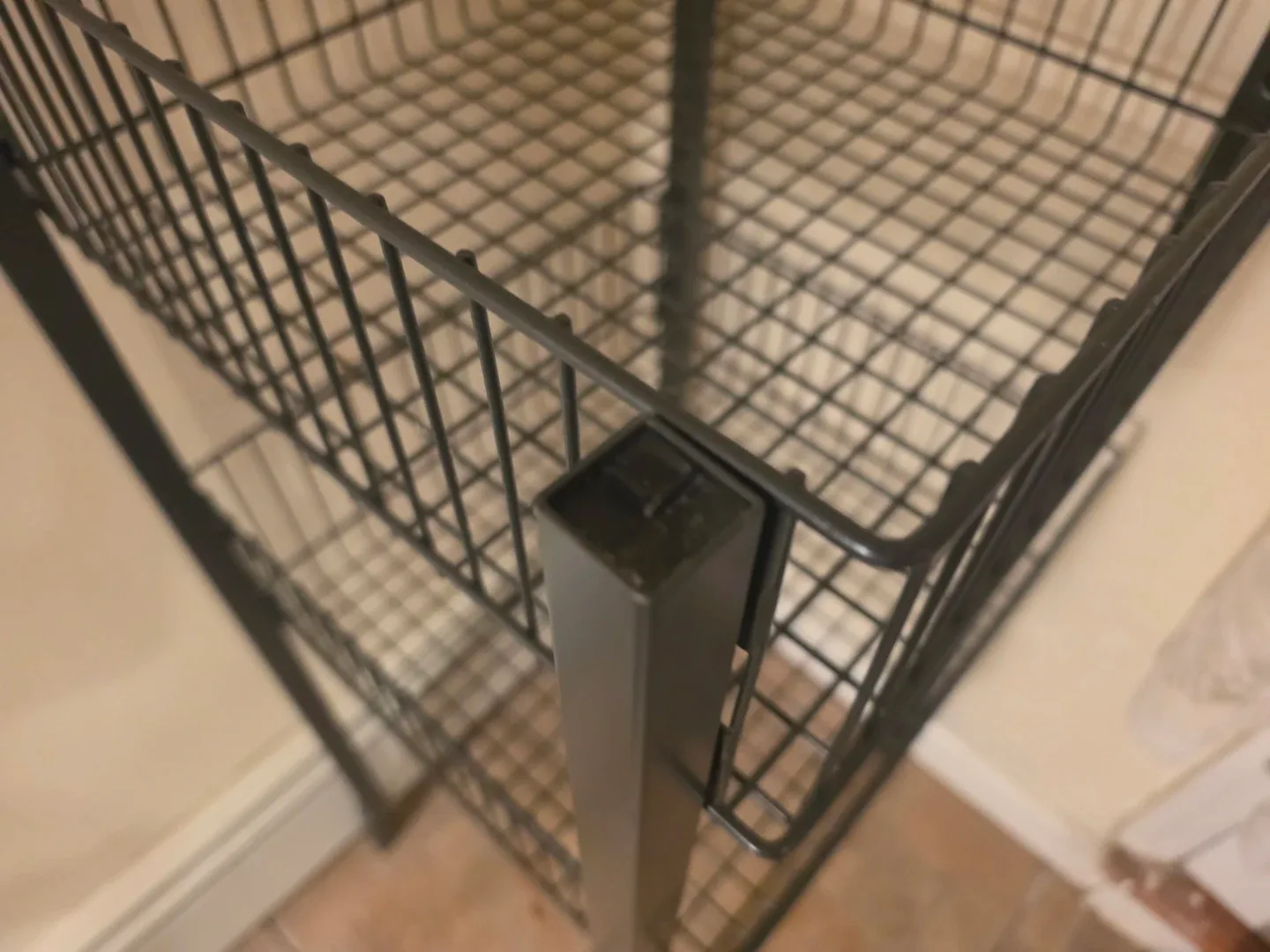 2-Tier Metal Wire Basket Stand - photo 3