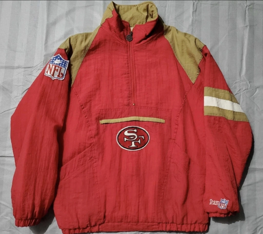VTG Shain 49ERS pullover jacket adult LG - photo 2