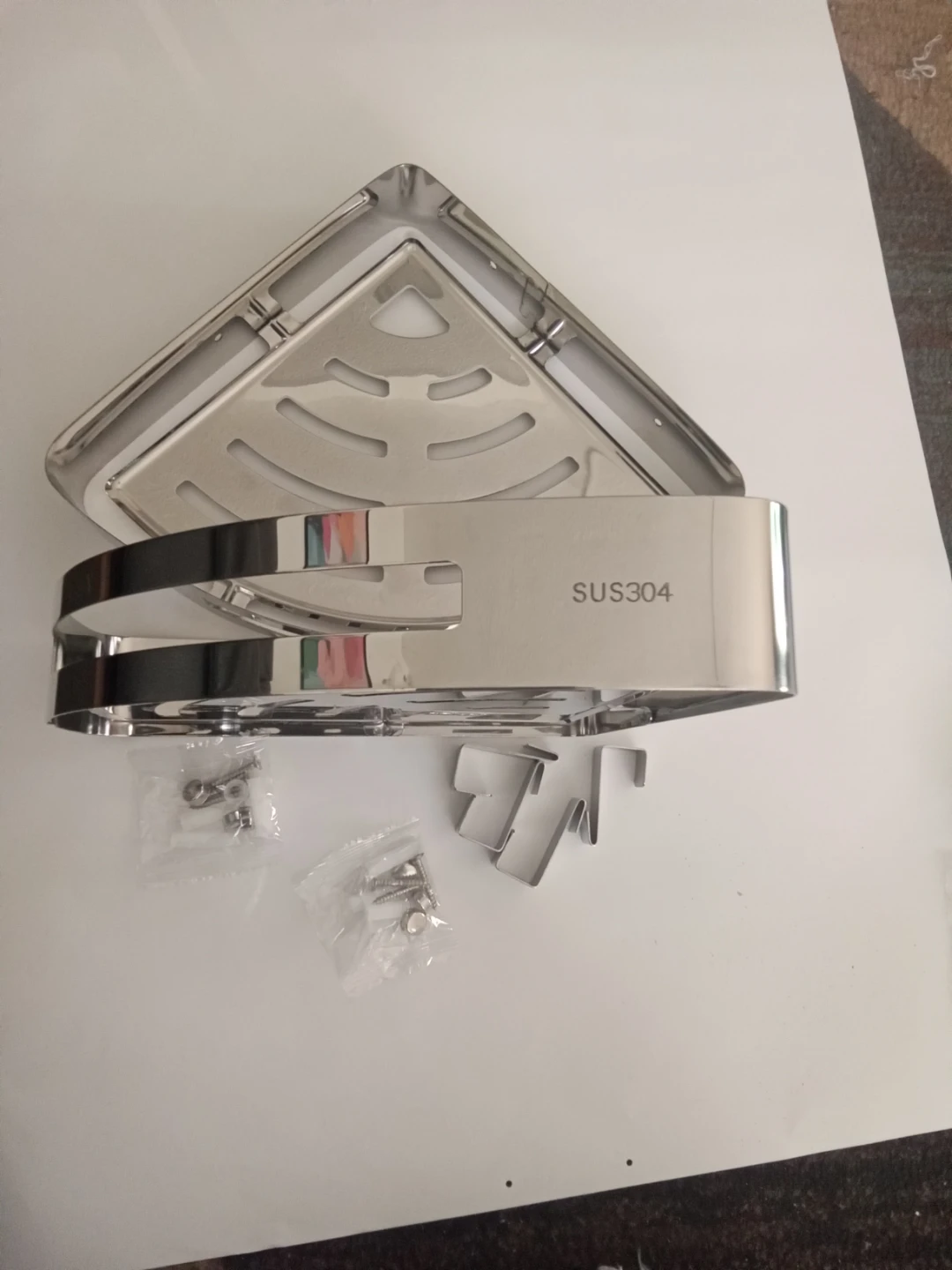 Stainless Steel Corner Shower Caddy