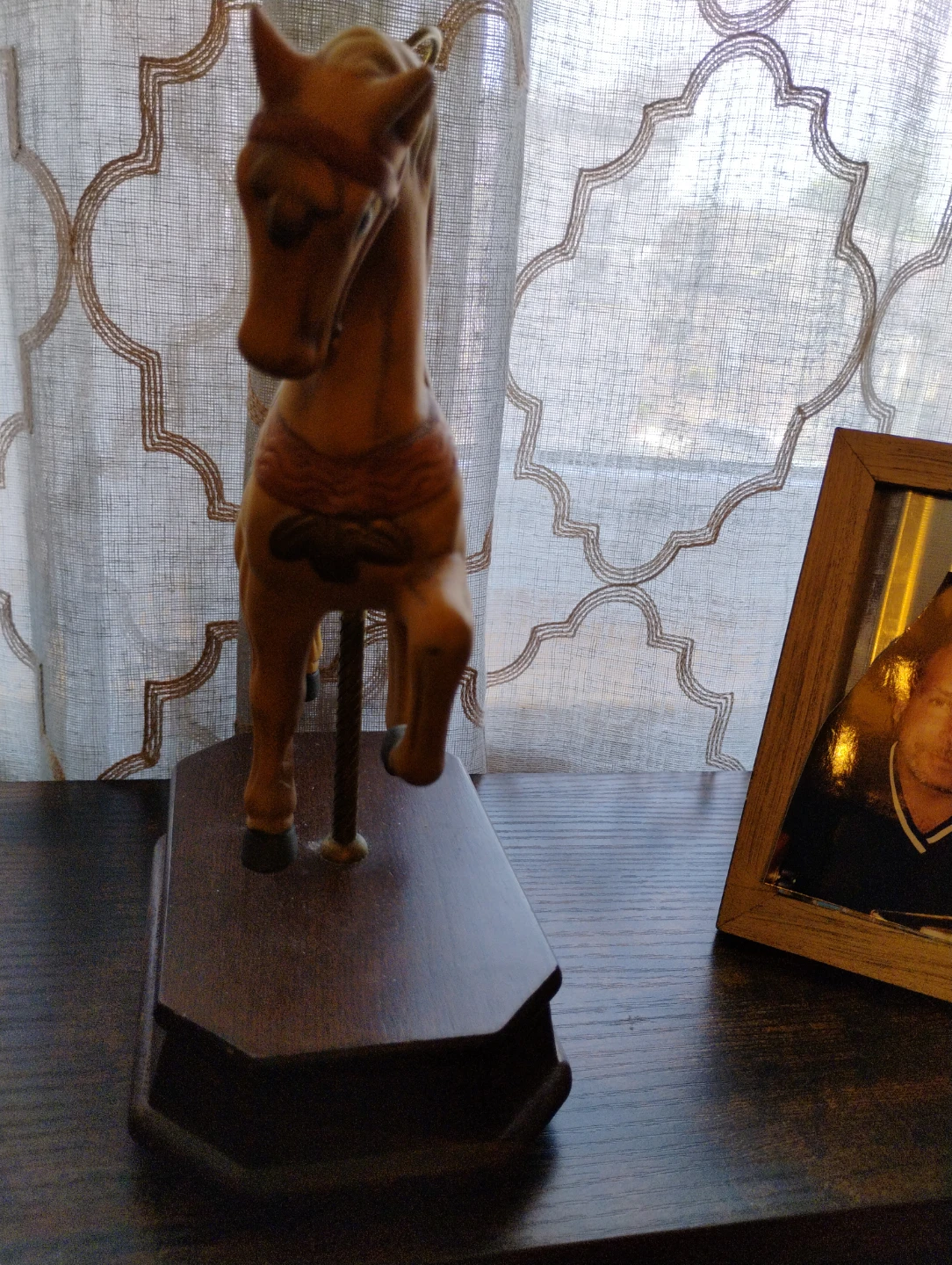 Carousel Horse Music Box Figurine - photo 2
