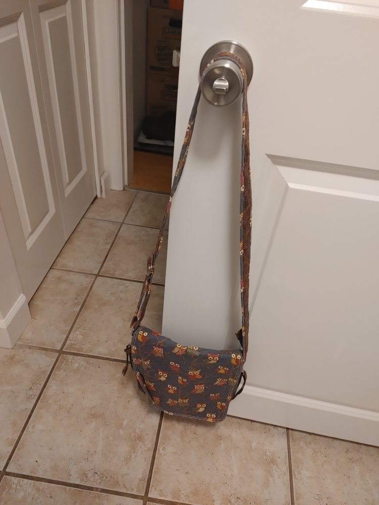 Owl print Crossbody Bag - photo 2