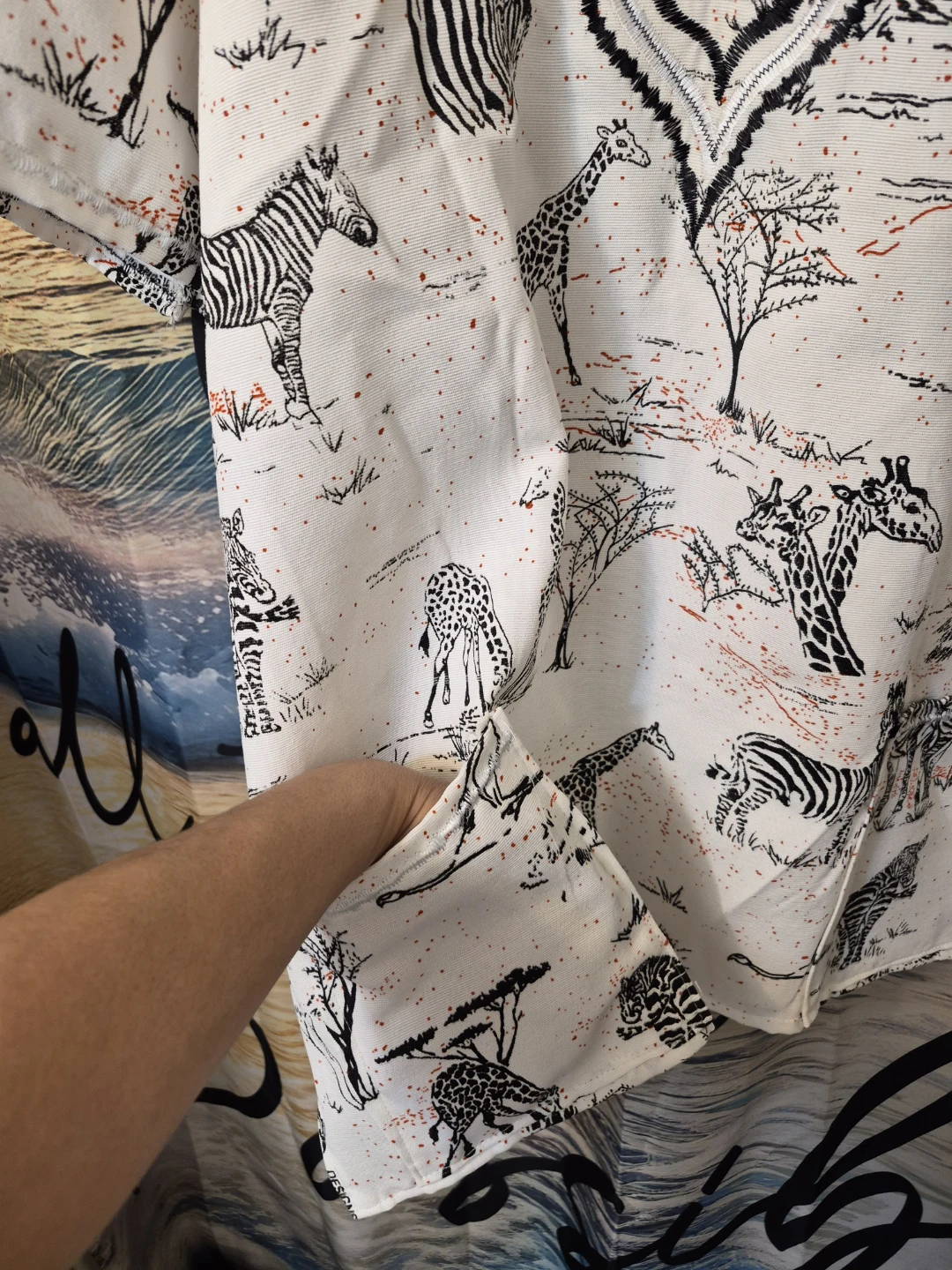 Short Sleeve African Print Shirt - photo 2