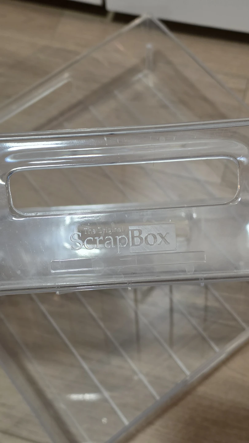 12 x 12 in Clear Plastic Storage Bins (Set of 2) - photo 2