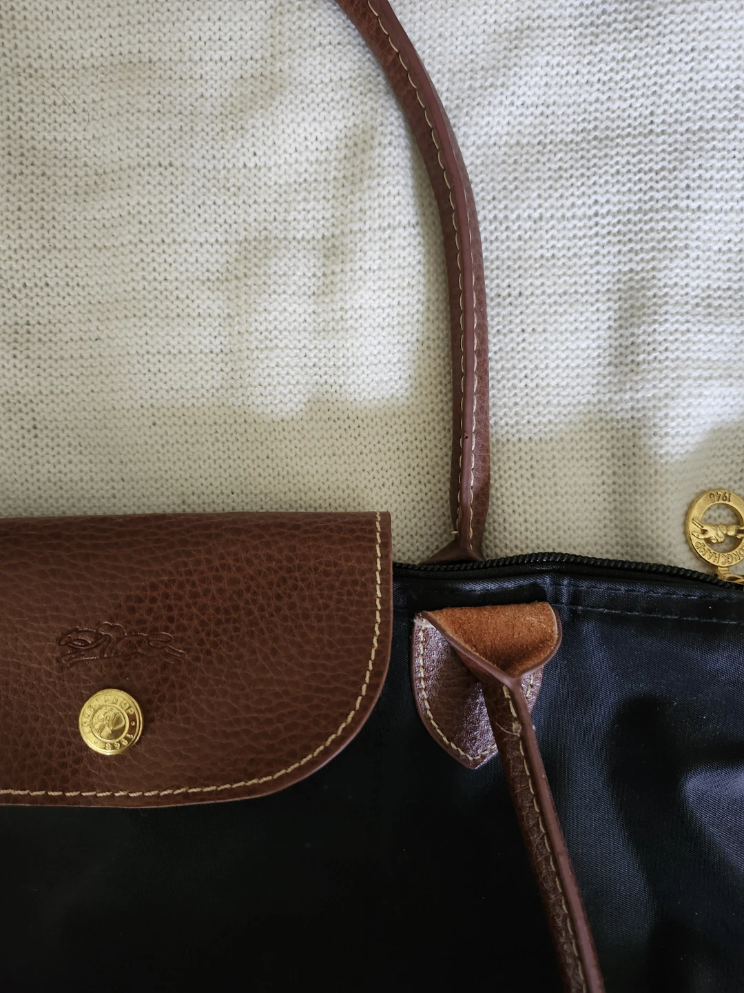 Longchamp Le Pliage Tote Bag - Black - photo 3