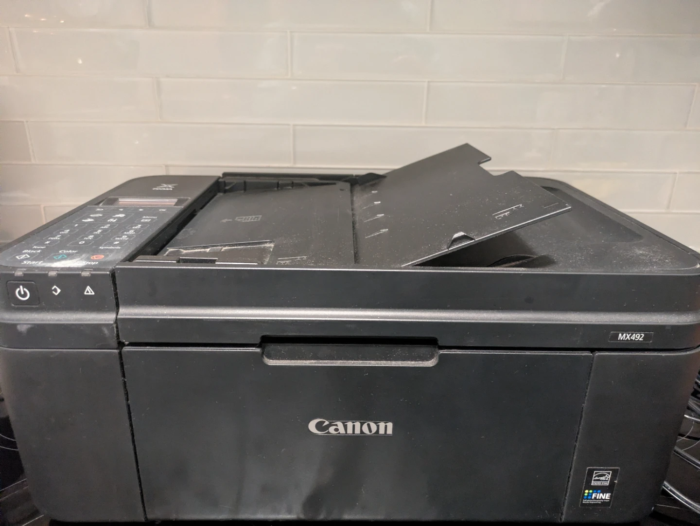 Canon PIXMA MX492 All-in-One Printer - photo 2