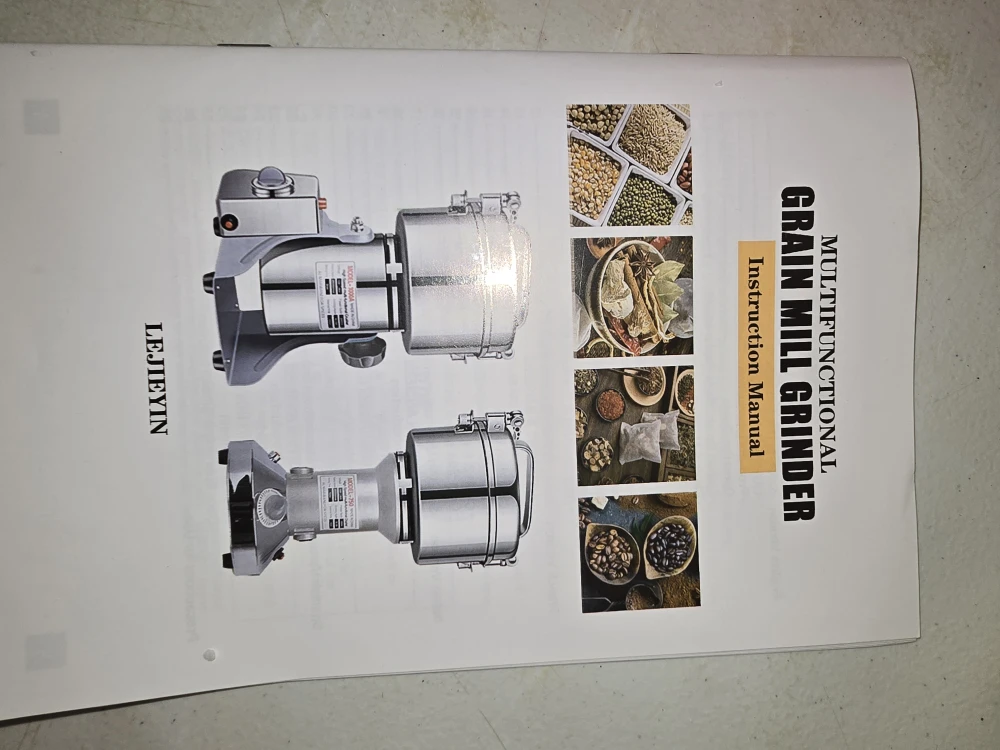 LEJIEYIN Multifunctional Grain Mill Grinder - photo 4