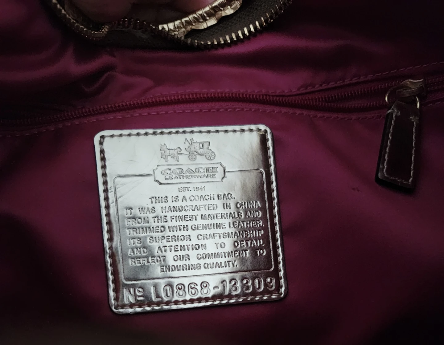 Coach Leatherware Bag Rare - photo 4