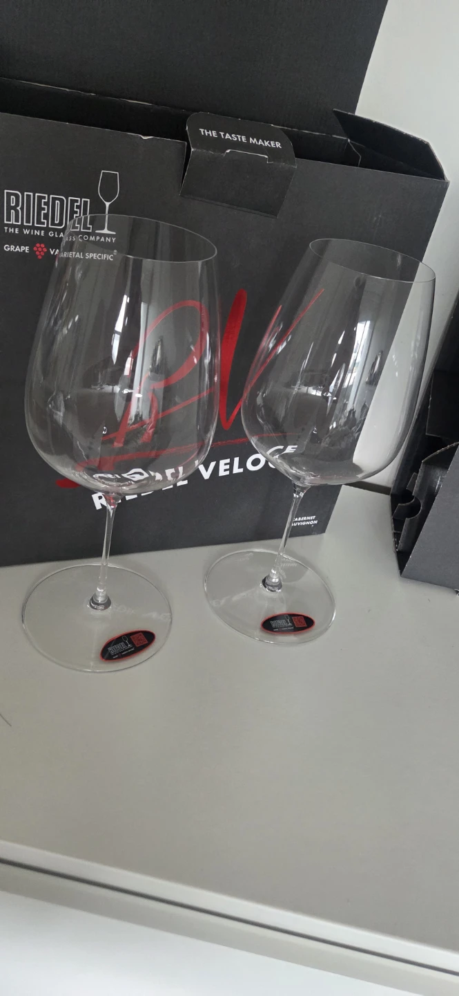 Riedel Veloce Cabernet Sauvignon Wine Glasses - Set of 2