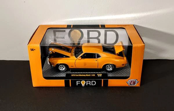 1970 Ford Mustang Mach 1 428 Diecast Model (Brand New)