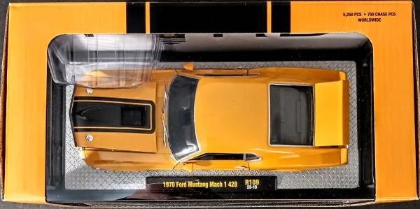 1970 Ford Mustang Mach 1 428 Diecast Model (Brand New) - photo 3
