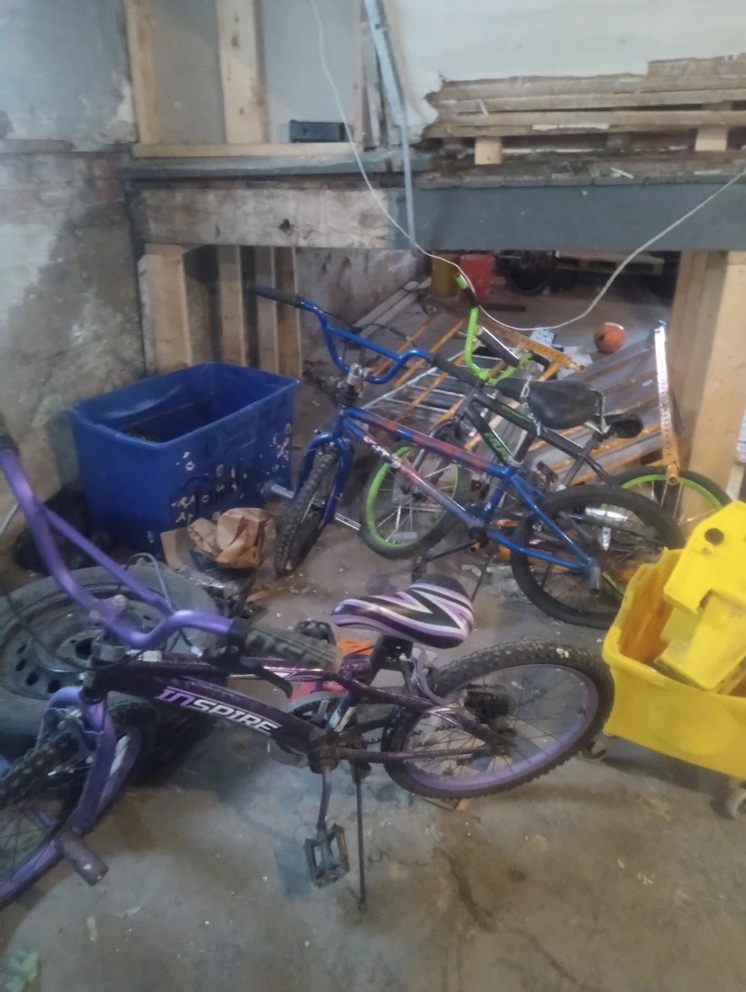 Kids Purple Inspire BMX Bike