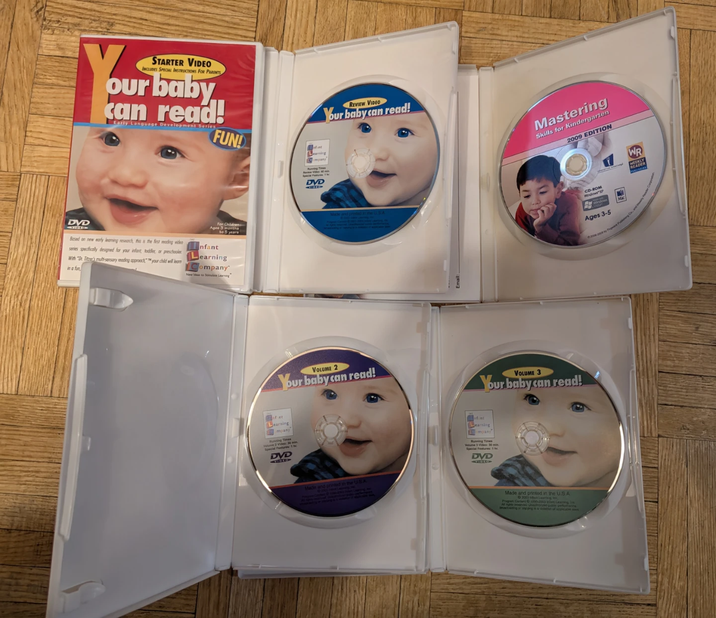 Your Baby Can Read! 5 DVD Set & Mastering Skills Book - photo 3