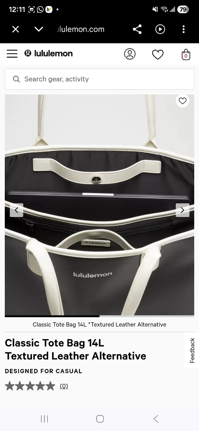 Lululemon Classic Tote Bag 14L - photo 2