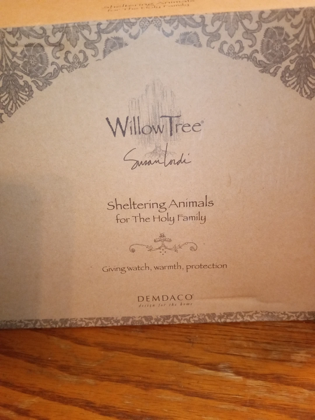 Willow Tree Sheltering Animals for The Holy Family Figurines