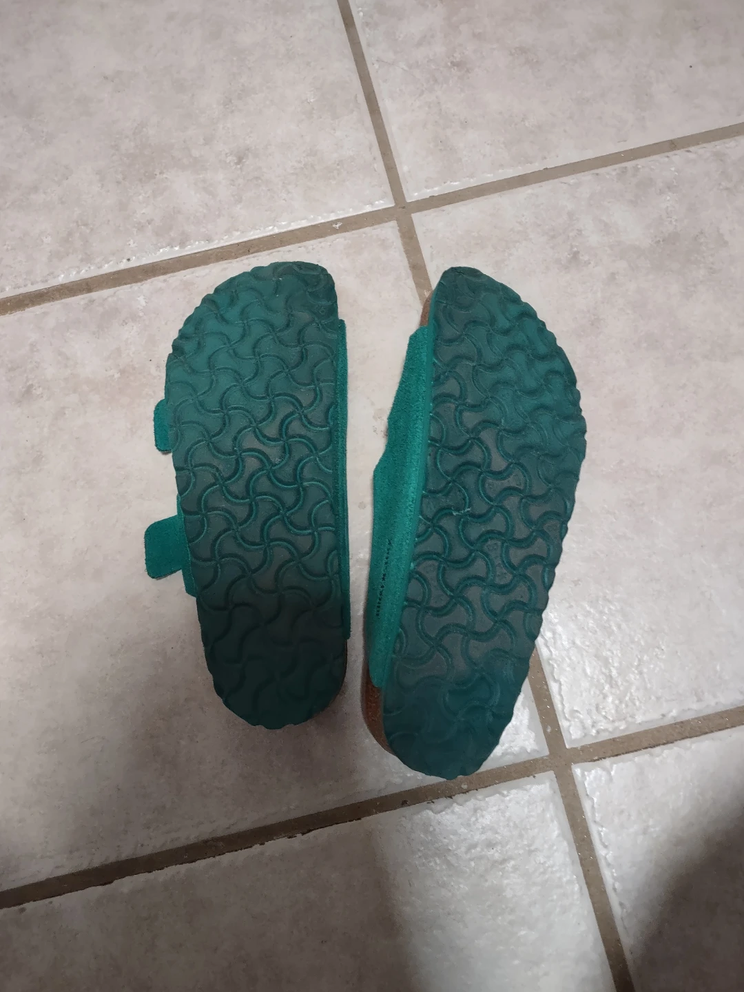 Birkenstock Arizona Teal Suede Sandals Size 39 (women's size 8) - photo 4
