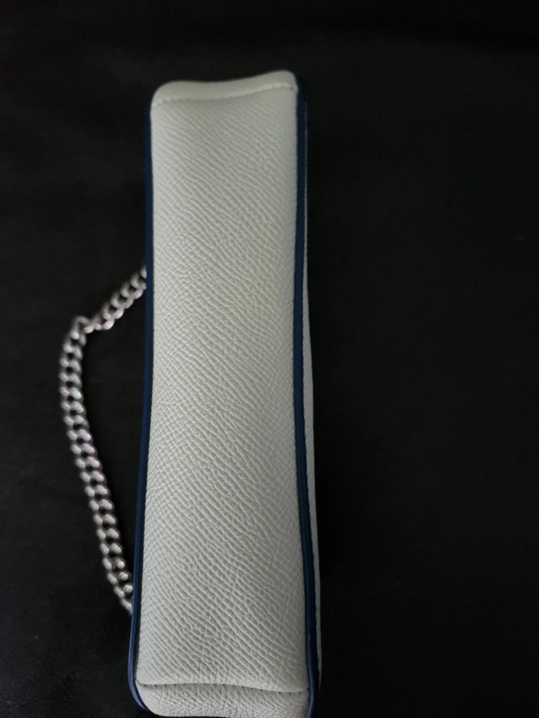 Coach White Perforated Leather Wristlet Pouch - photo 4