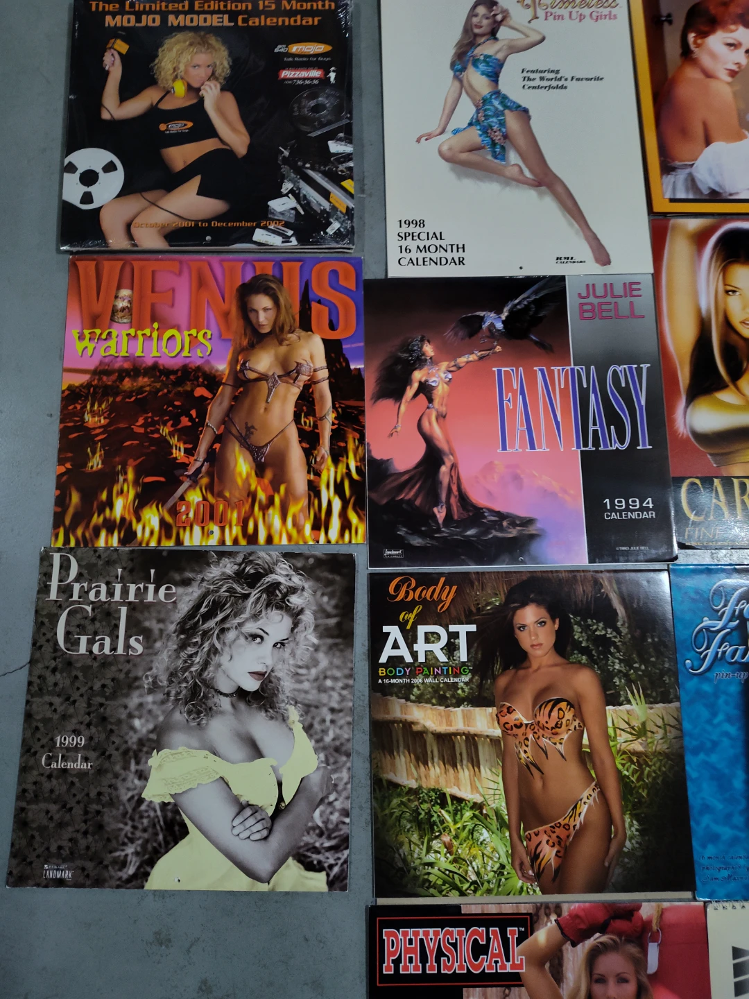 Vintage Pin - Up Calendars x18 - photo 4