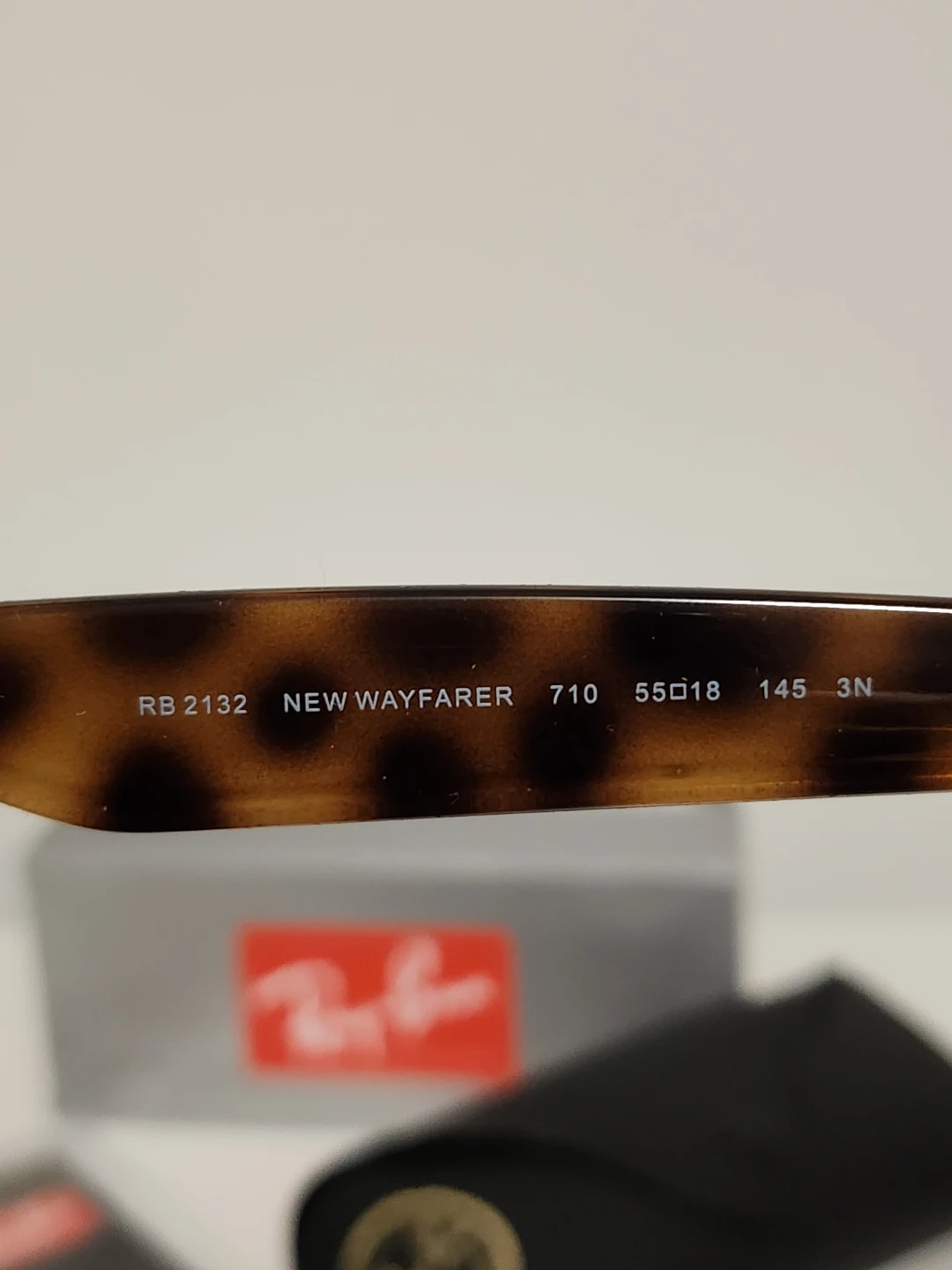 Ray-Ban RB2132 New Wayfarer Tortoise Full-set - photo 3