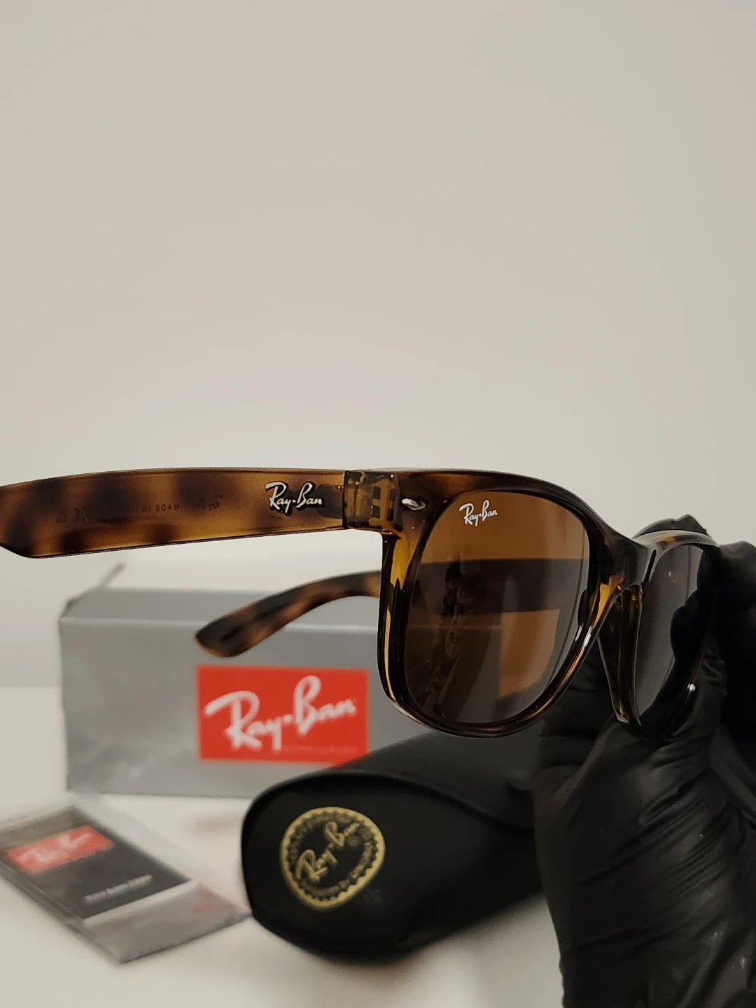 Ray-Ban RB2132 New Wayfarer Tortoise Full-set - photo 5
