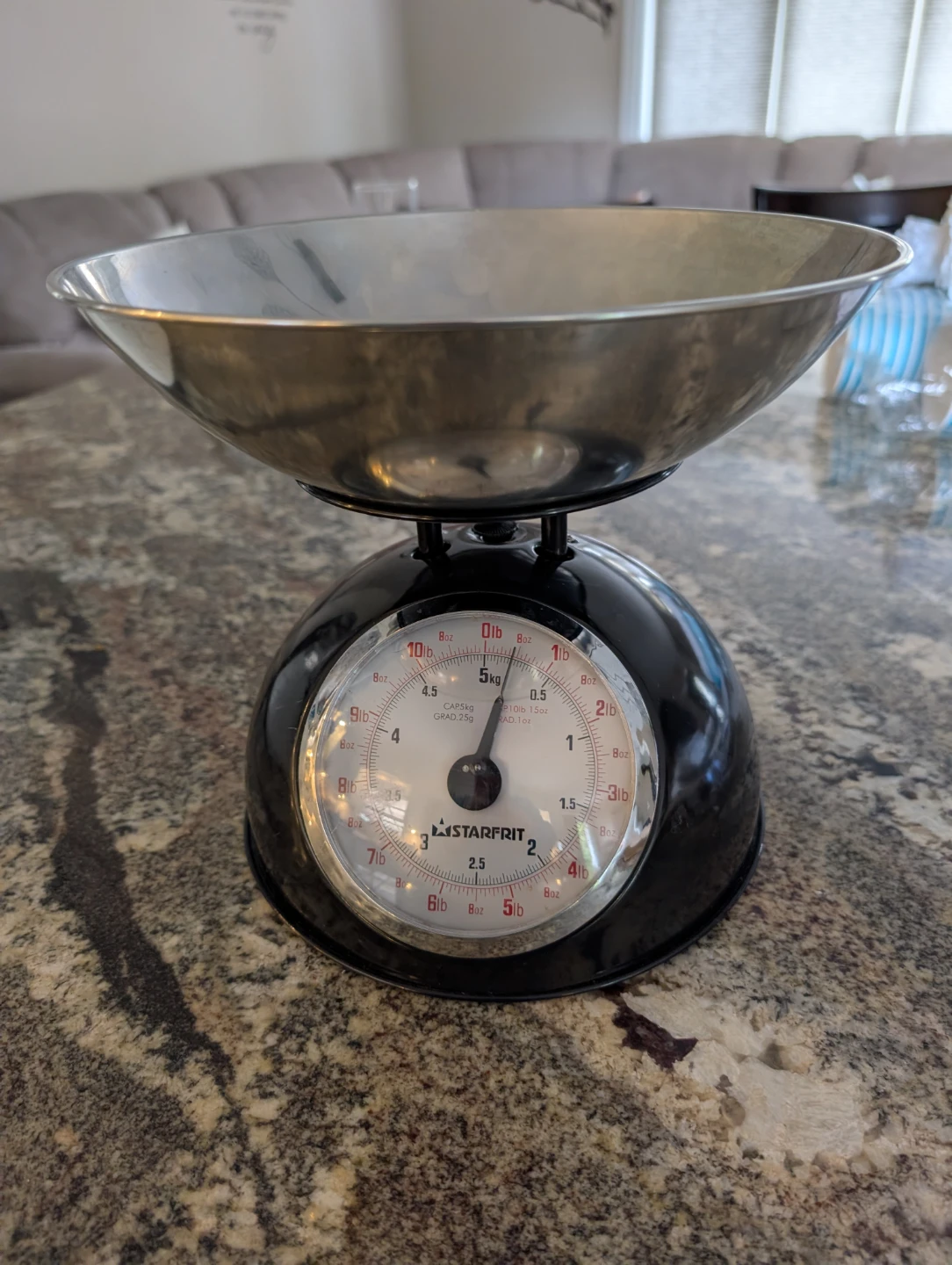 STARFRIT Kitchen Scale with Stainless Steel Bowl - photo 2