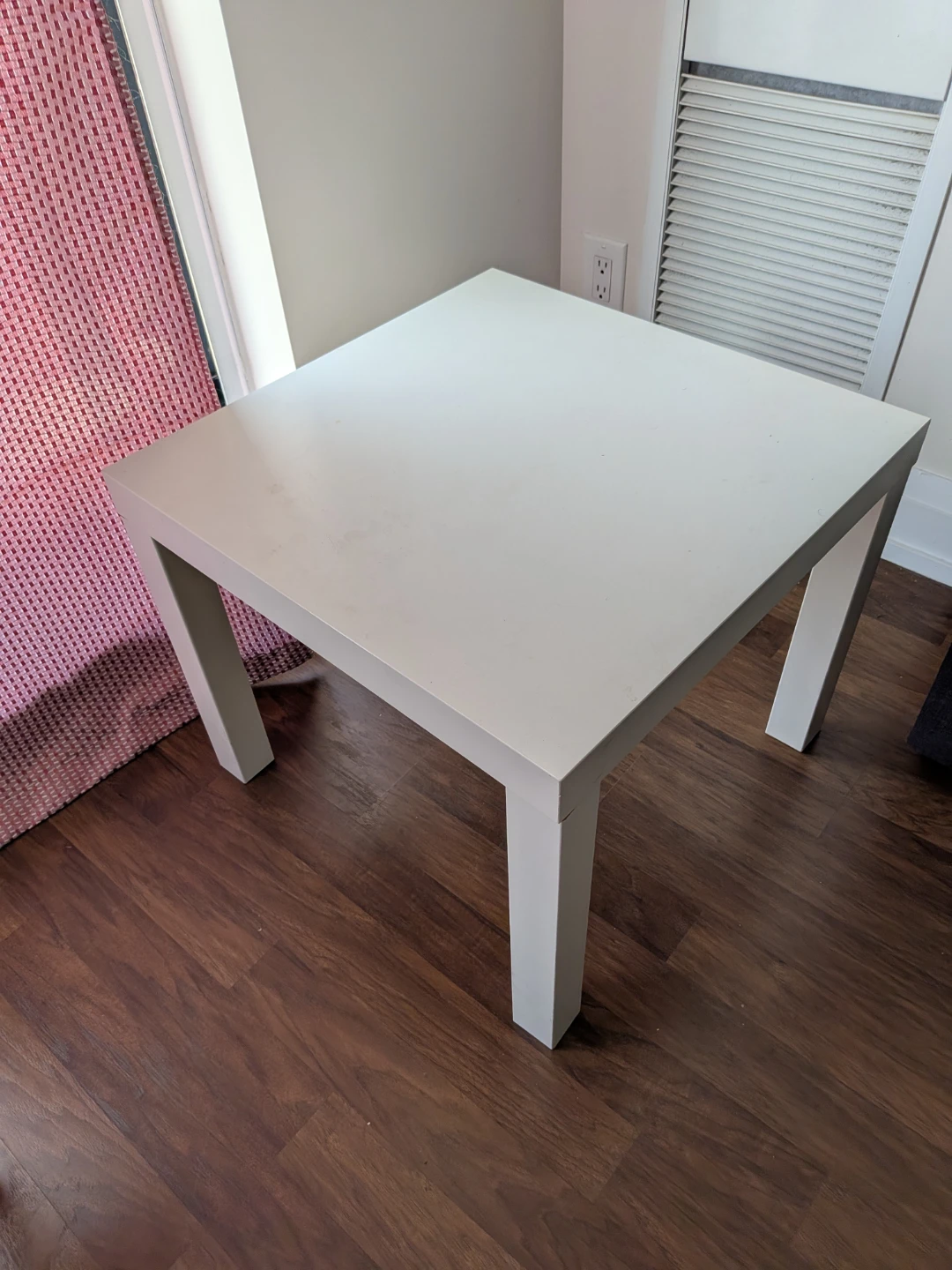 White Square Table