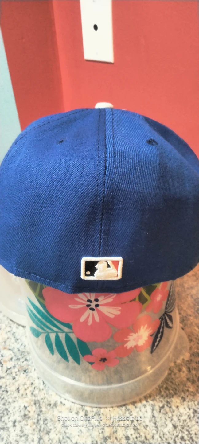 New Era LA Dodgers 59FIFTY Fitted Hat Size 7 1/8 - photo 2