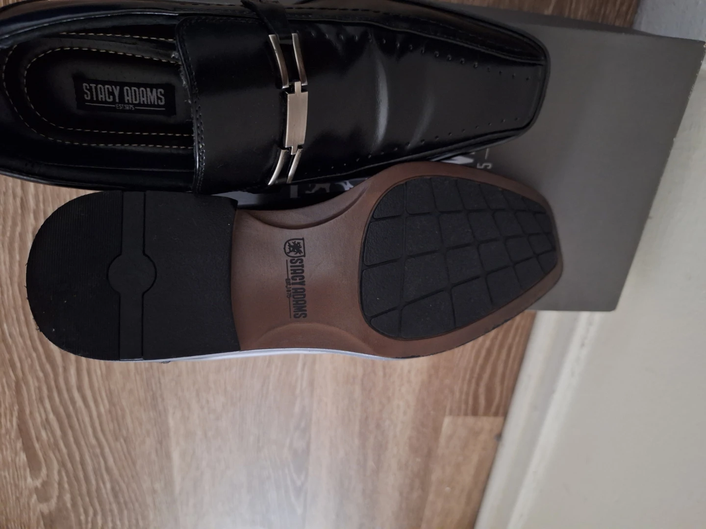 Stacy Adams Black Patent Leather Loafers - Men's - photo 4