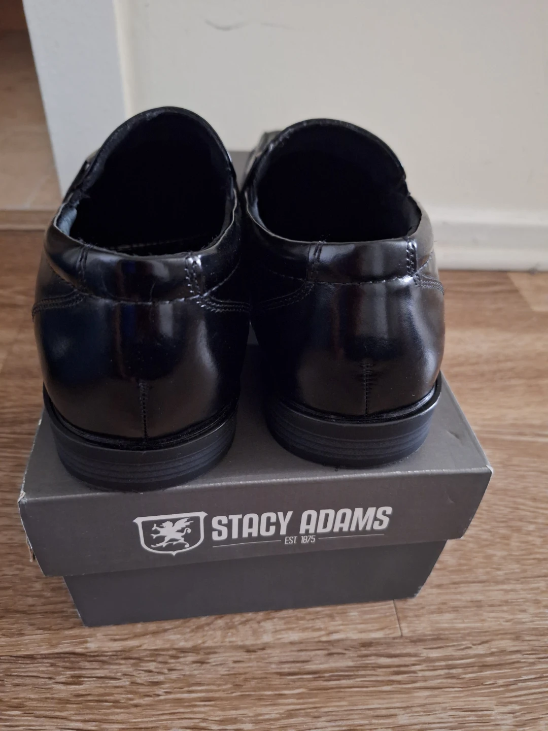 Stacy Adams Black Patent Leather Loafers - Men's - photo 5
