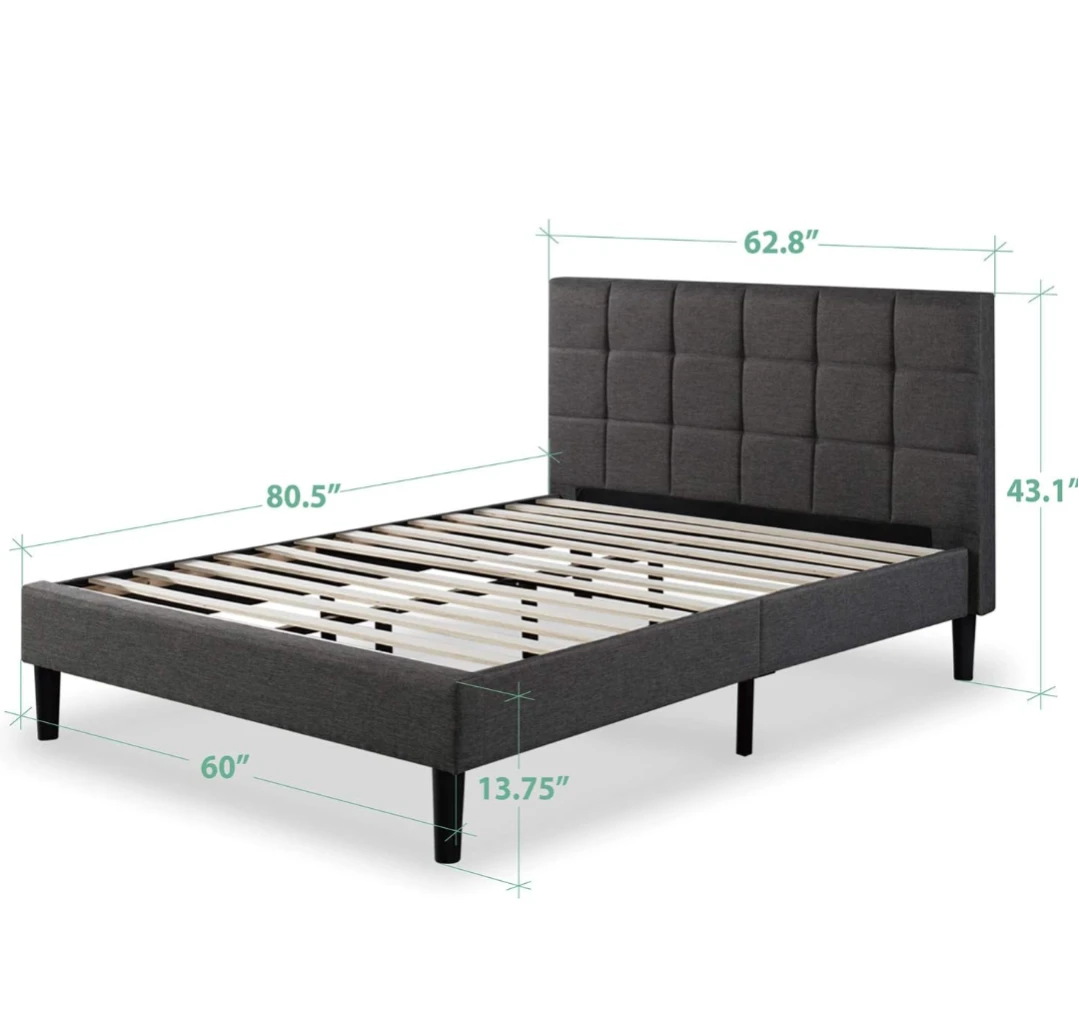 Queen bed frame in good condition - photo 4