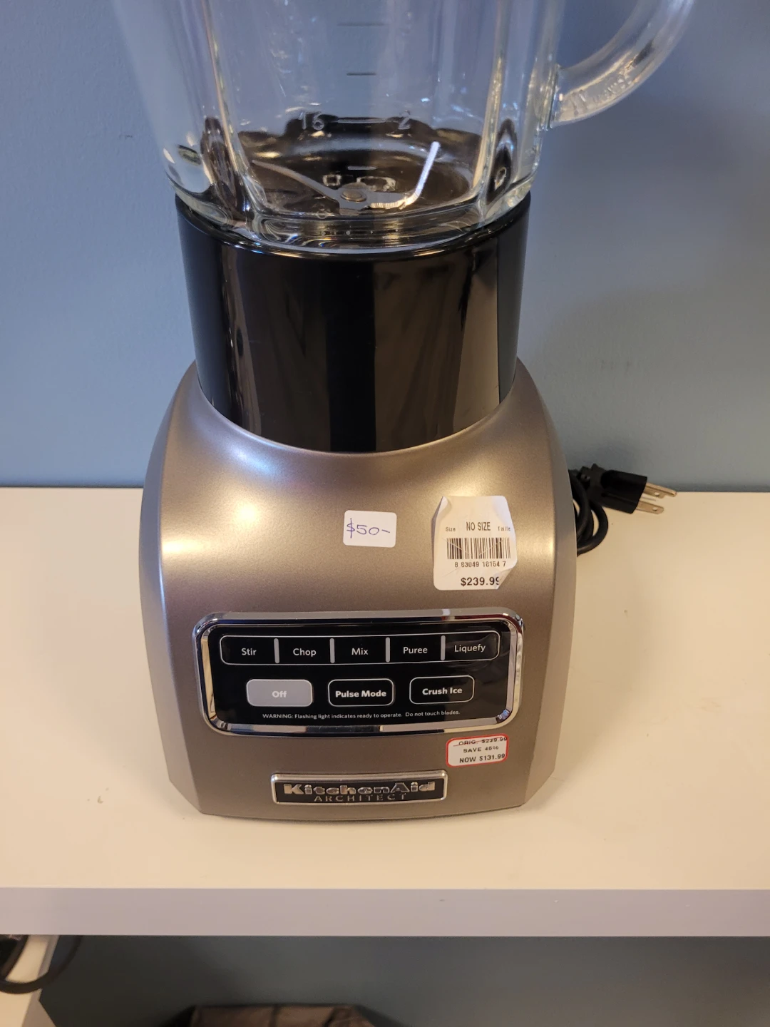 KitchenAid Architect Series 5-Speed Blender (Silver) - NEW!!! - photo 4