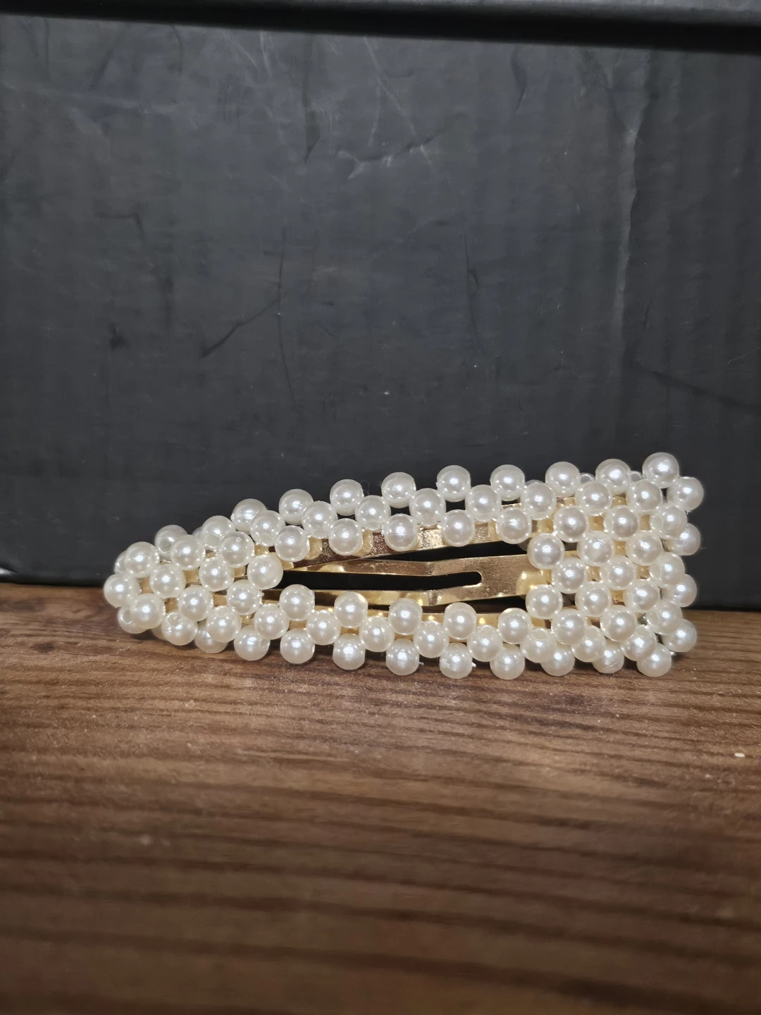 quiet luxury - aesthetic Pearl and Rhinestone Hair Clip Set - photo 5