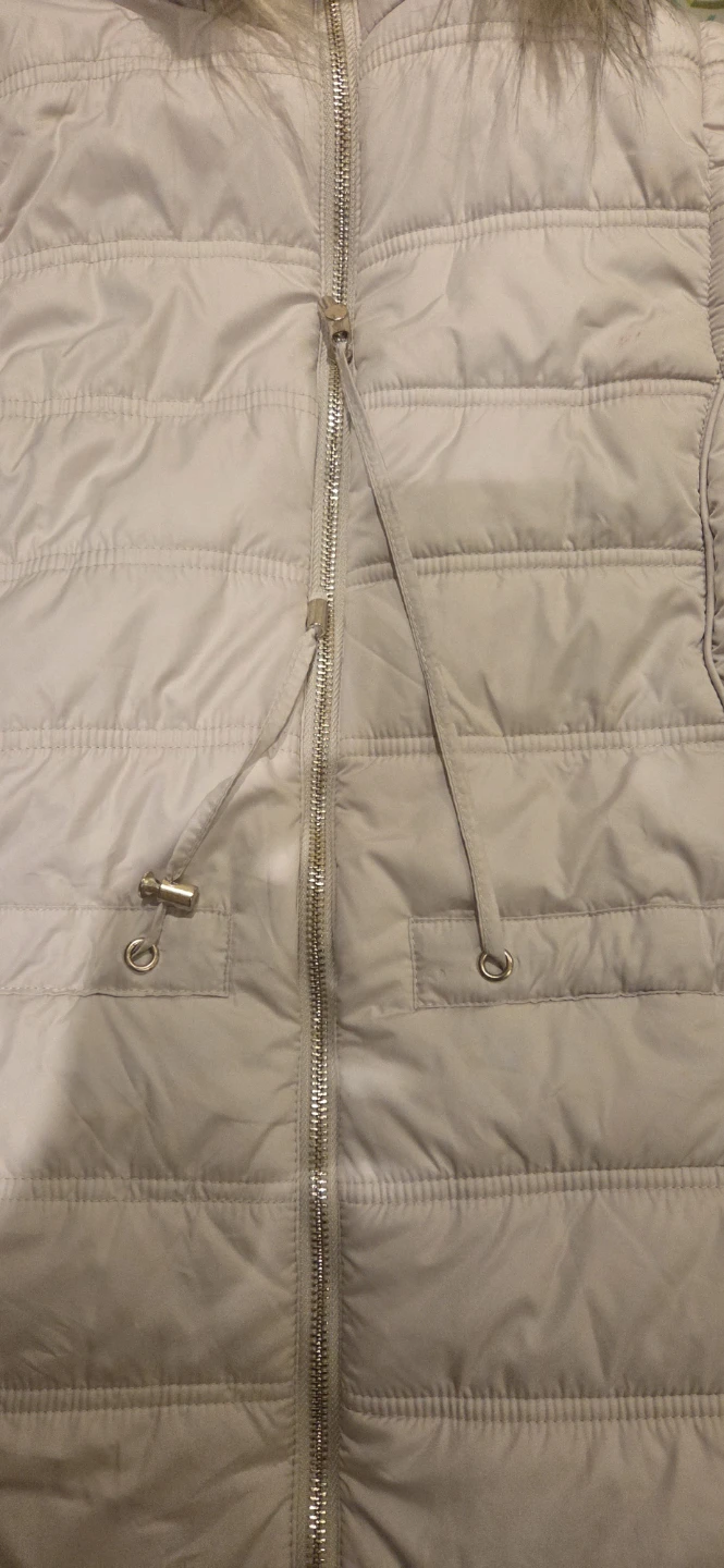 Serra Puffer Vest with Fur Hood - photo 2