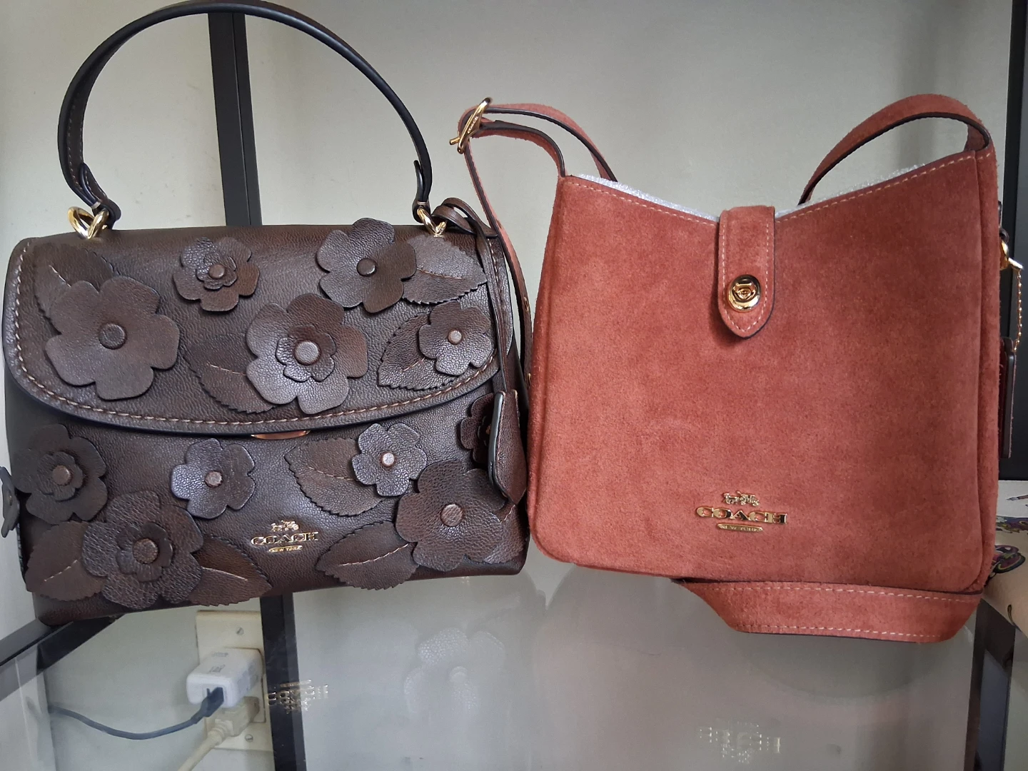 2 coach bags