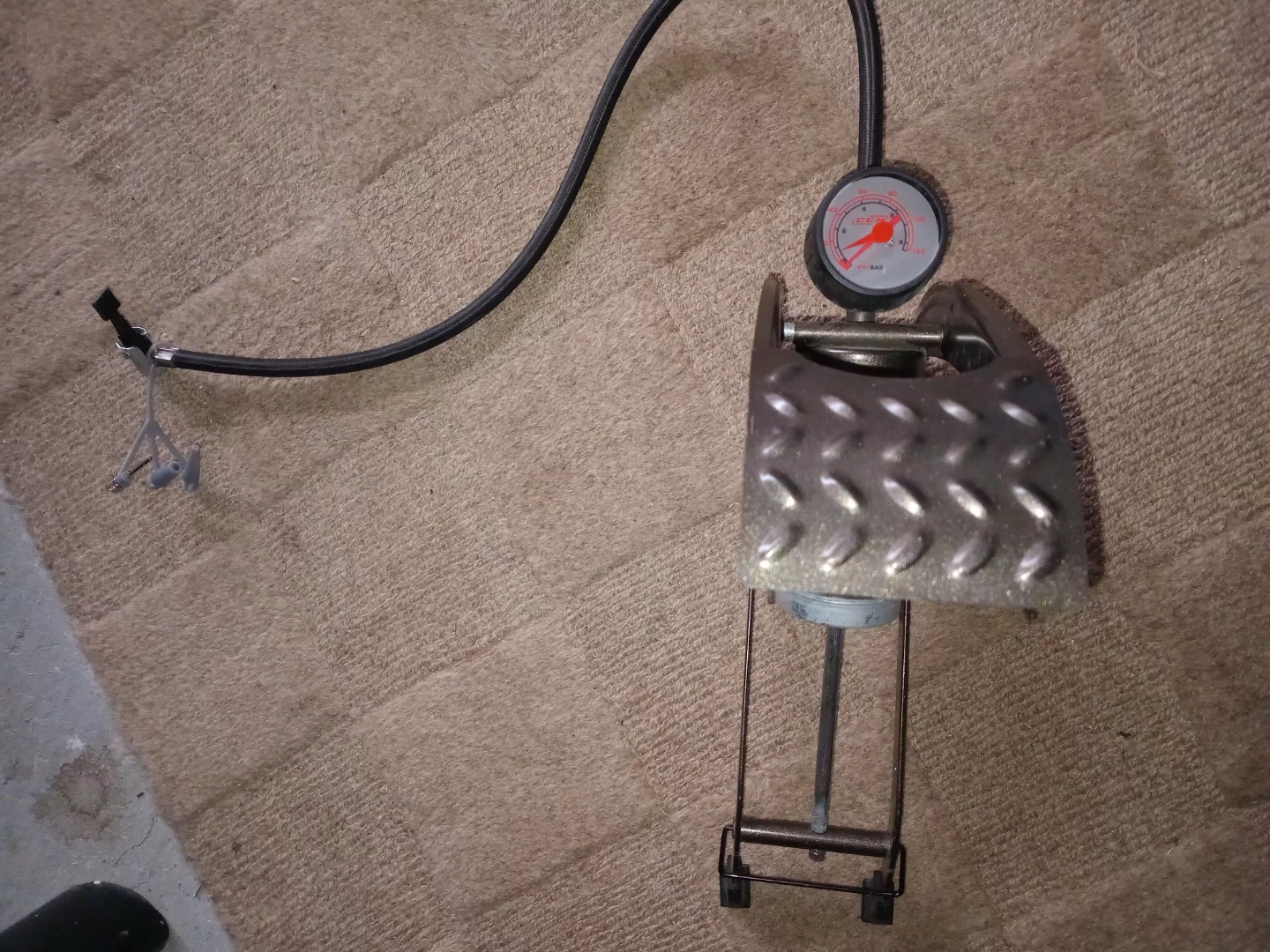 CCM Foot Pump with Gauge