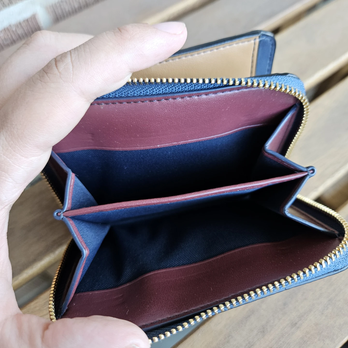 Coach Colorblock Zip Around Wallet - photo 3