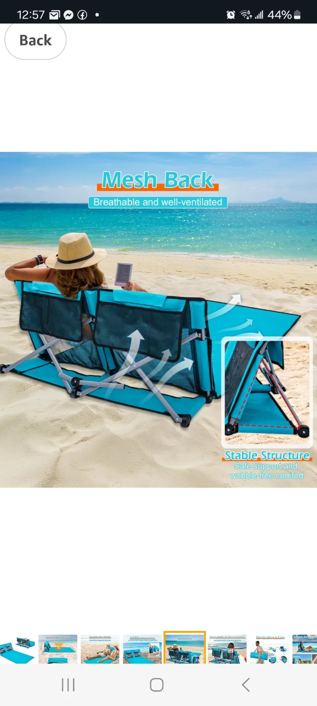 Double seat Beach  chair brand new - photo 5