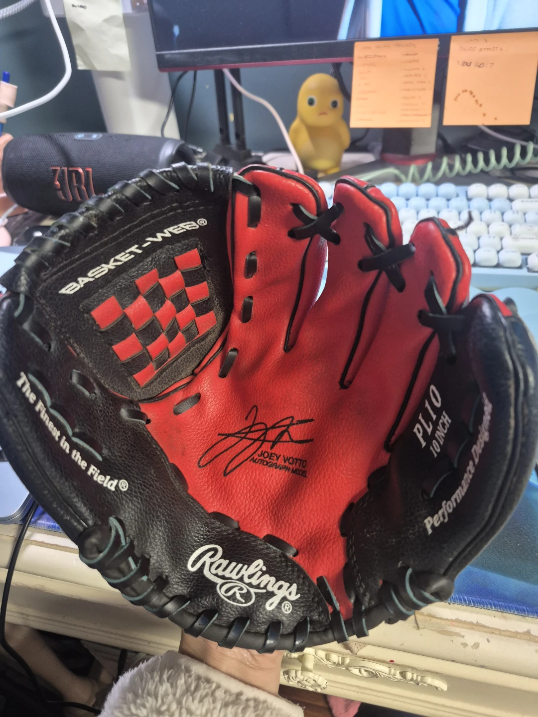 Rawlings PL10 Joey Votto Autograph Baseball Glove - 10 Inch