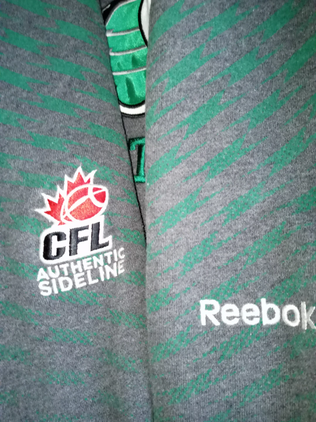 Saskatchewan Roughriders CFL Authentic Sideline Sweatshirt - photo 3