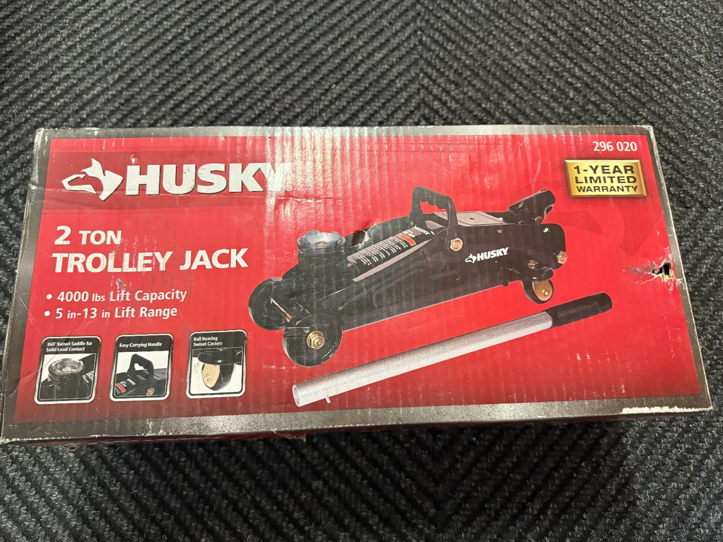 Husky 2 Ton Trolley Jack - photo 2