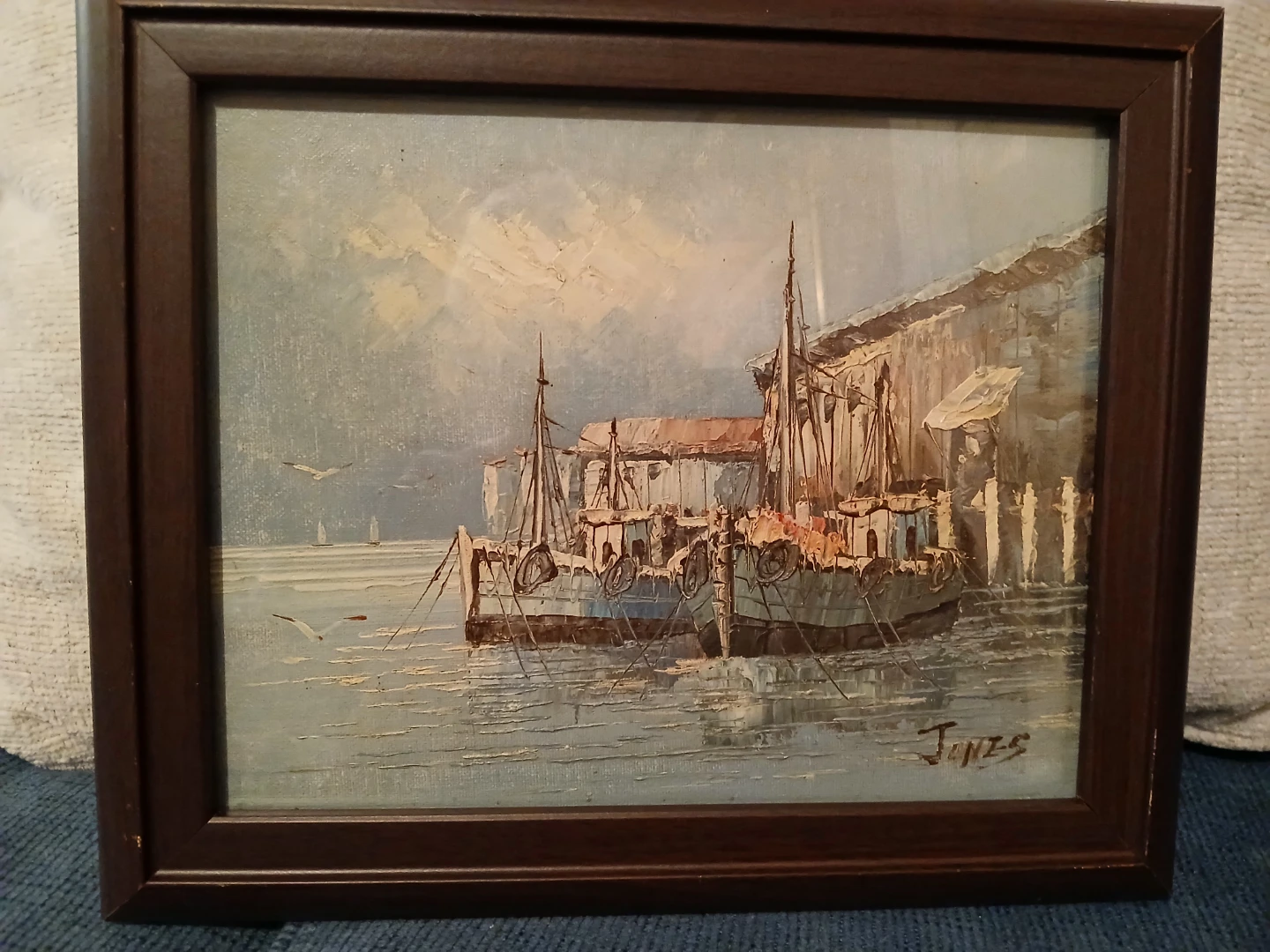 " Moored Fishing Trawlers "