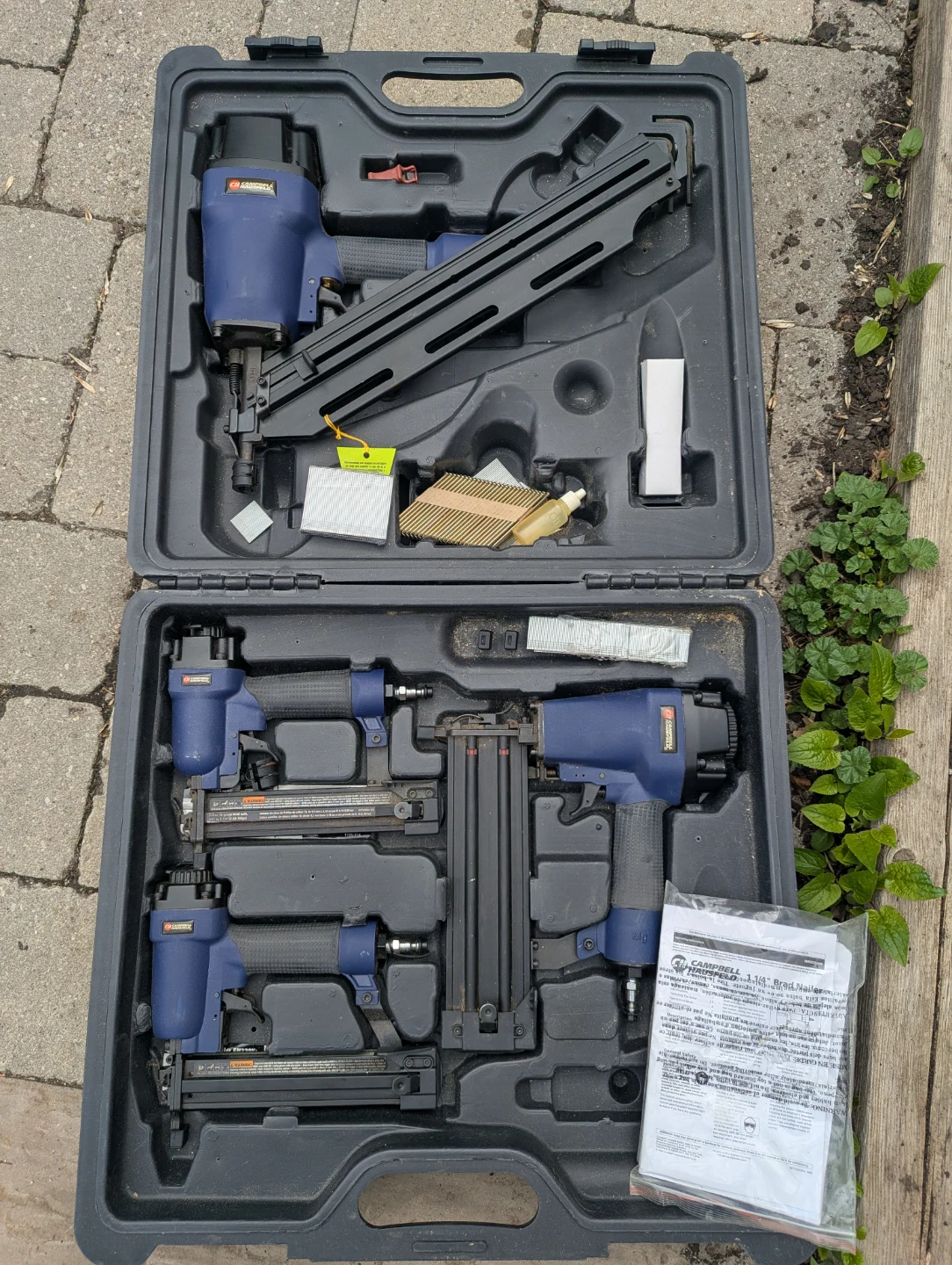 Campbell Hausfeld Air Nailer and Stapler Kit