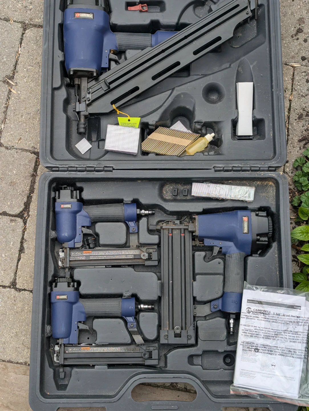Campbell Hausfeld Air Nailer and Stapler Kit - photo 2