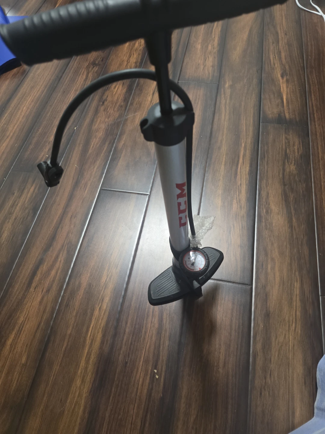 CCM Bicycle Floor Pump with Gauge