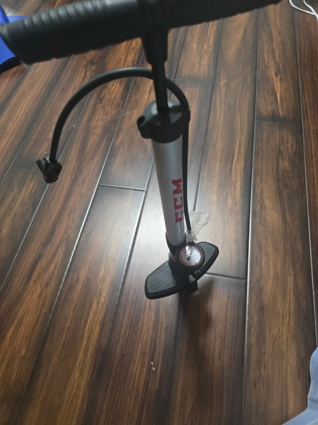 CCM Bicycle Floor Pump with Gauge
